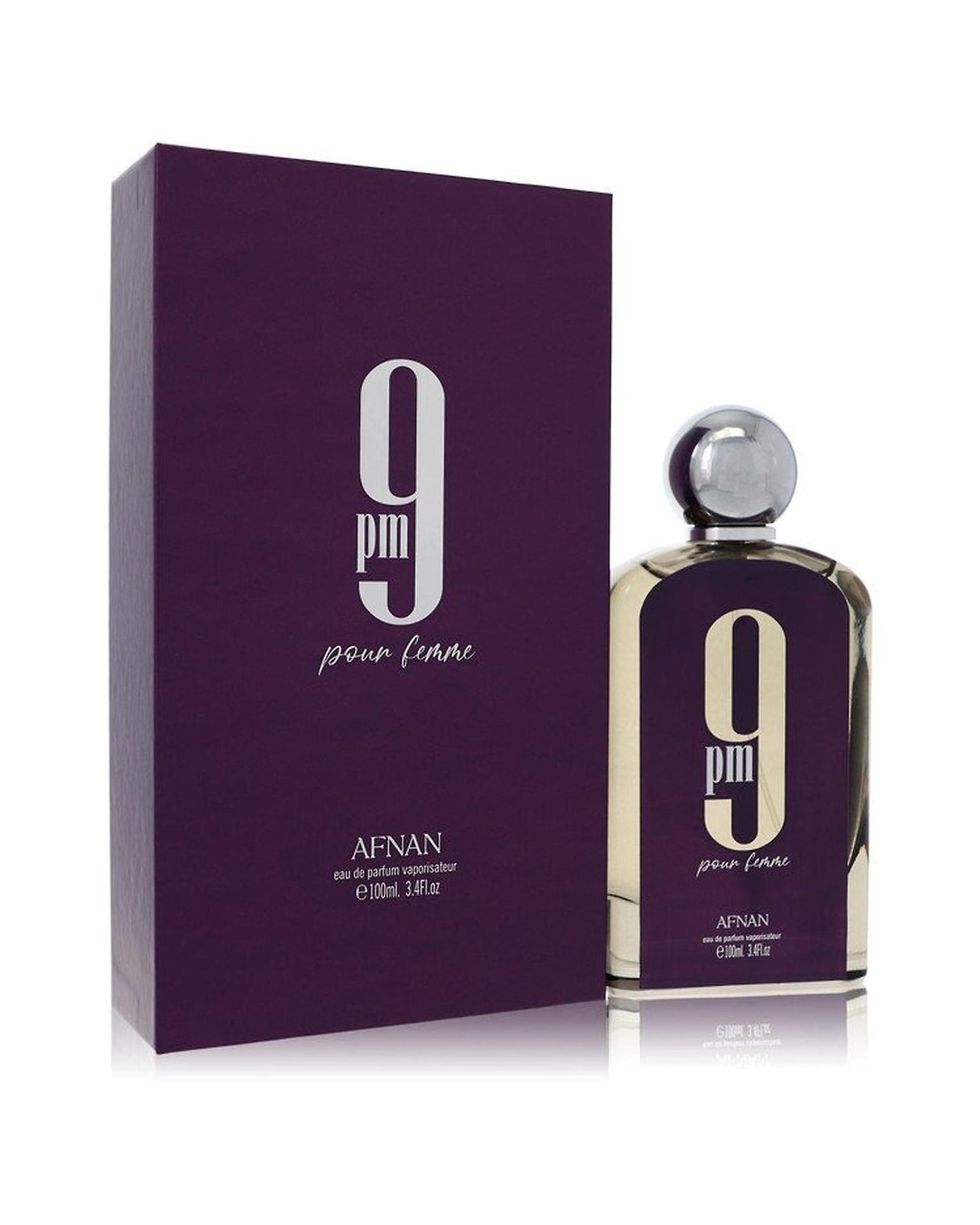 9 pm POUR FEMME Afnan perfume MUJER 100ml