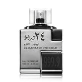 24 CARAT WHITE GOLD Lattafa perfume UNISEX 100ml