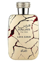 Rasasi Hawas Lava Gold Perfume Hombre 100ml frasco original