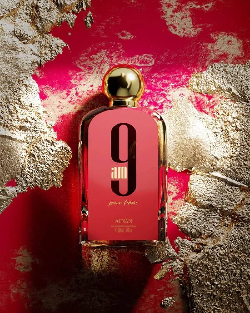 9 am POUR FEMME Afnan perfume MUJER 100ml