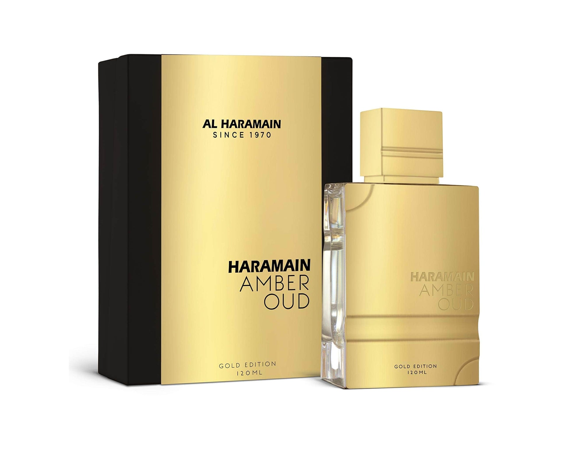 AMBER OUD GOLD Al haramain perfume UNISEX 120ml