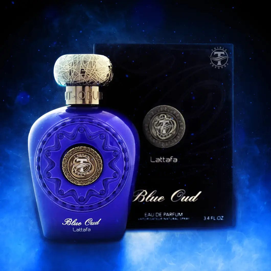 BLUE OUD Lattafa perfume HOMBRE 100ml