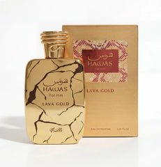 Rasasi Hawas Lava Gold Perfume Hombre 100ml - notas olfativas y fragancia