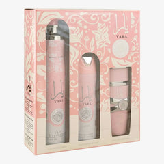 PACK YARA ROSA (PERFUME+AMBIENTADOR+DESODORANTE)