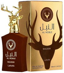 Lattafa Wazeer Al Noble Perfume Unisex 100ml caja embalaje original