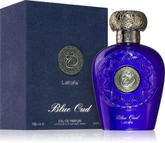 BLUE OUD Lattafa perfume HOMBRE 100ml