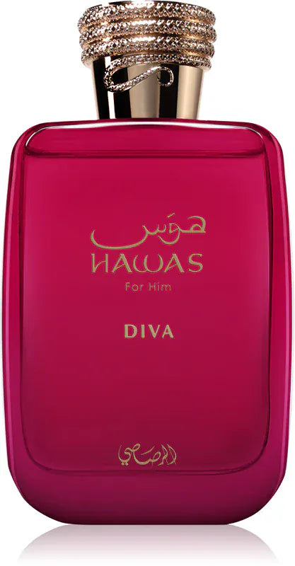 Rasasi Hawas For Her Diva Perfume Mujer 100ml frasco original