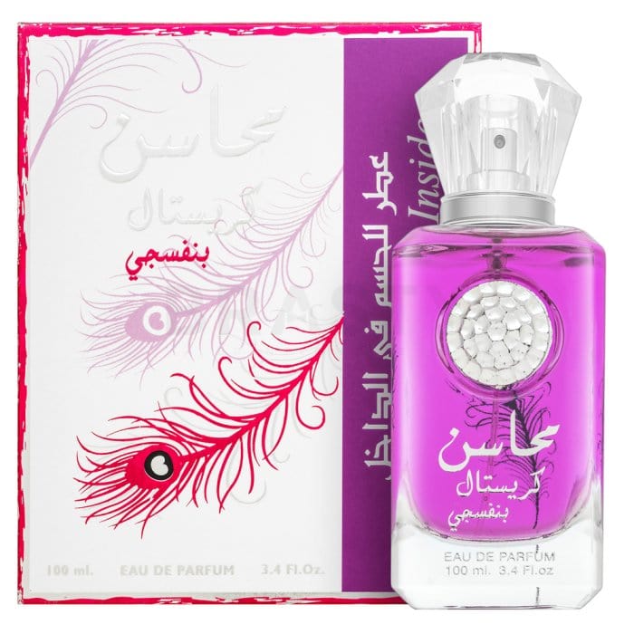 Lattafa Mahasin Crystal Violet Perfume Mujer 100ml - notas olfativas y fragancia
