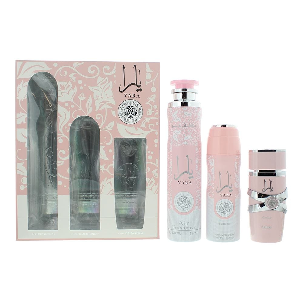 PACK YARA ROSA (PERFUME+AMBIENTADOR+DESODORANTE)