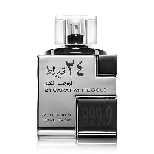 24 CARAT WHITE GOLD Lattafa perfume UNISEX 100ml
