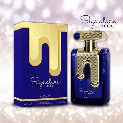 SIGNATURE BLUE Rave perfume HOMBRE 100ml