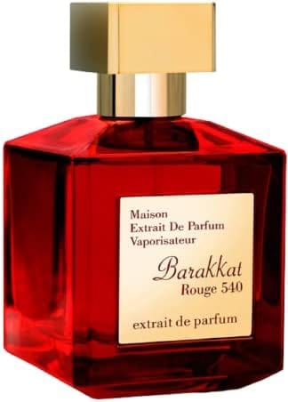 BARAKKAT ROUGE 540 EXTRAIT DE PARFUM Fragance world  Unisex 100ml