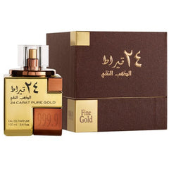 Lattafa 24 Carat Pure Gold Perfume Hombre 100ml - notas olfativas y fragancia