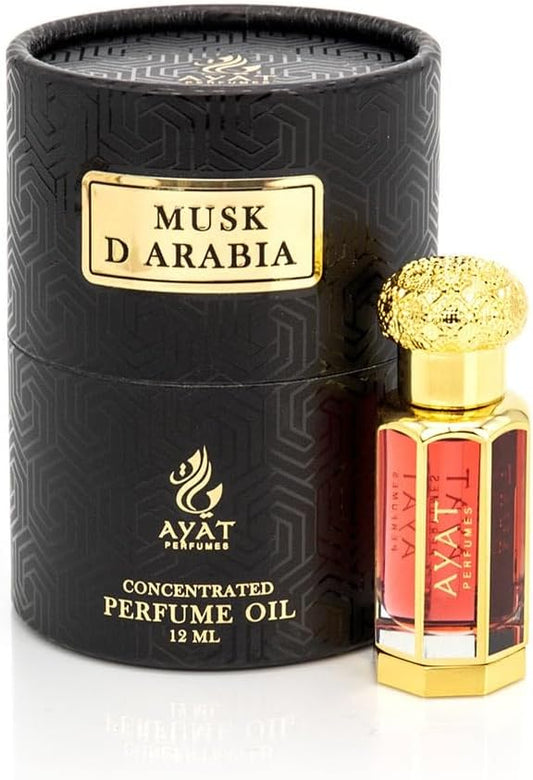 MUSK D ARABIA Óleo perfumado Ayat 12ml