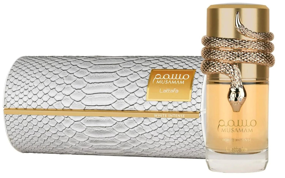 Lattafa Musamam White Intense Perfume Unisex 100ml caja embalaje original