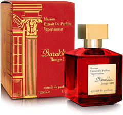 Fragance World Barakkat Rouge 540 Extrait De Parfum Perfume Unisex 100ml caja embalaje original
