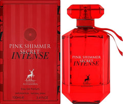 Maison Alhambra Pink Shimmer Secret Intense Perfume Mujer 100ml caja embalaje original