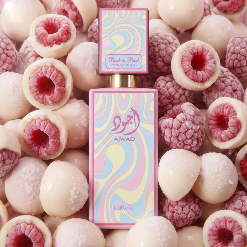 AJWAD PINK TO PINK CREAMY ELIXIR Lattafa perfume Mujer 60ml