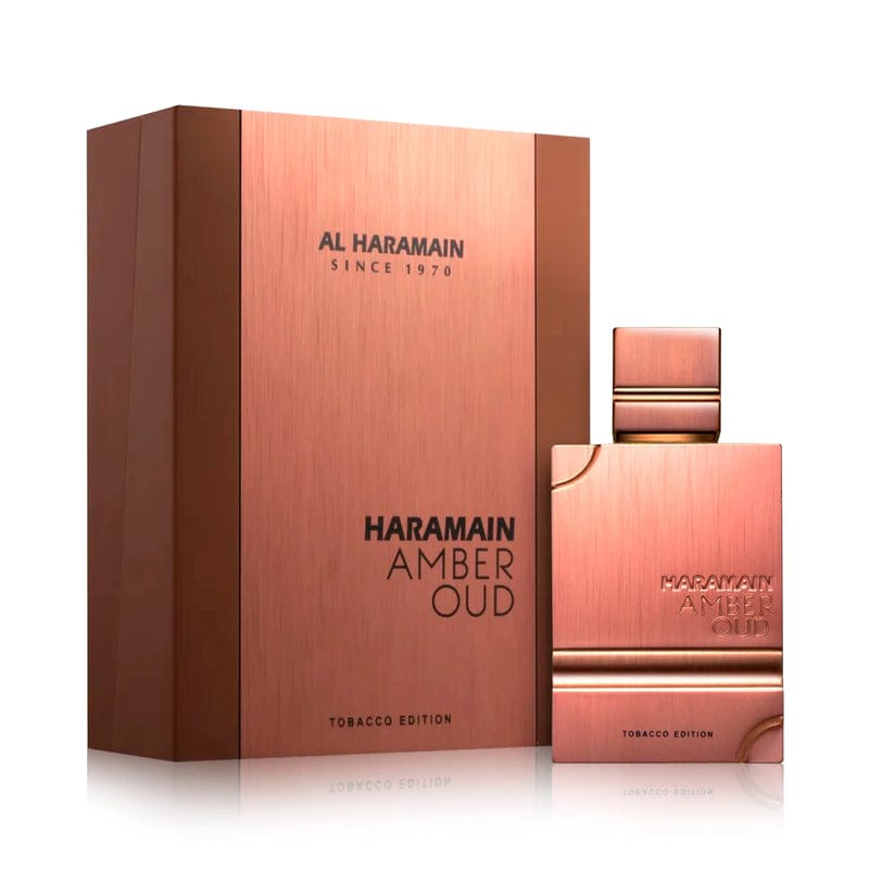 Al Haramain Amber Oud Tobacco Perfume Unisex 60ml caja embalaje original