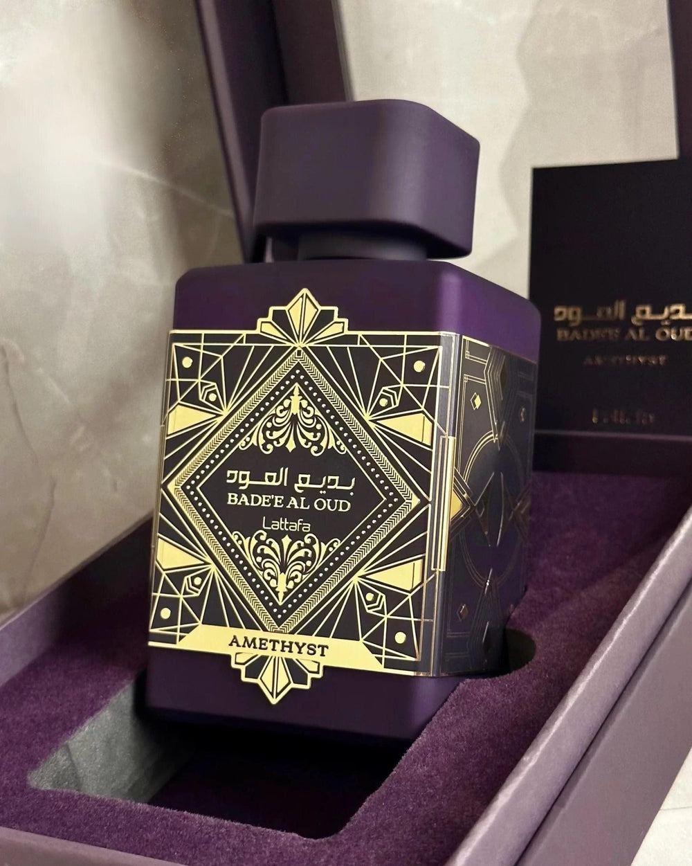 BADEE AL OUD Amethyst Lattafa perfume Unisex 100ml