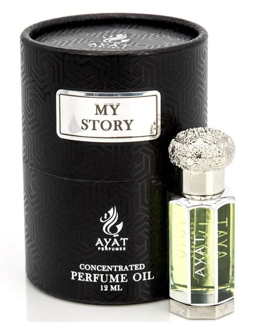 MINHA HISTÓRIA Óleo perfumado Ayat 12ml