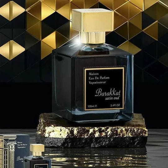 BARAKKAT SATIN OUD Fragance world perfume Unisex 100ml