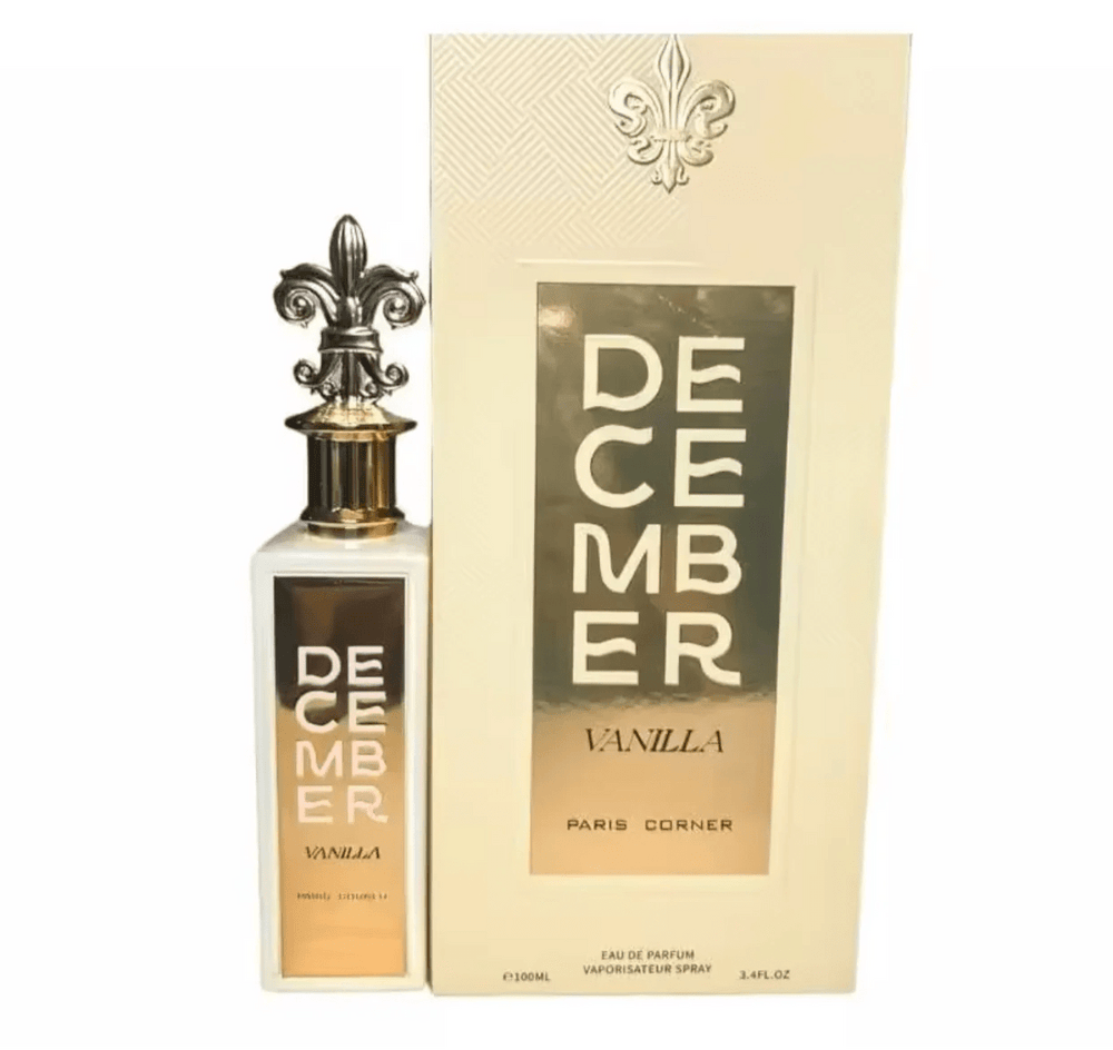 Paris Corner December Vanilla Perfume Unisex 100ml caja embalaje original