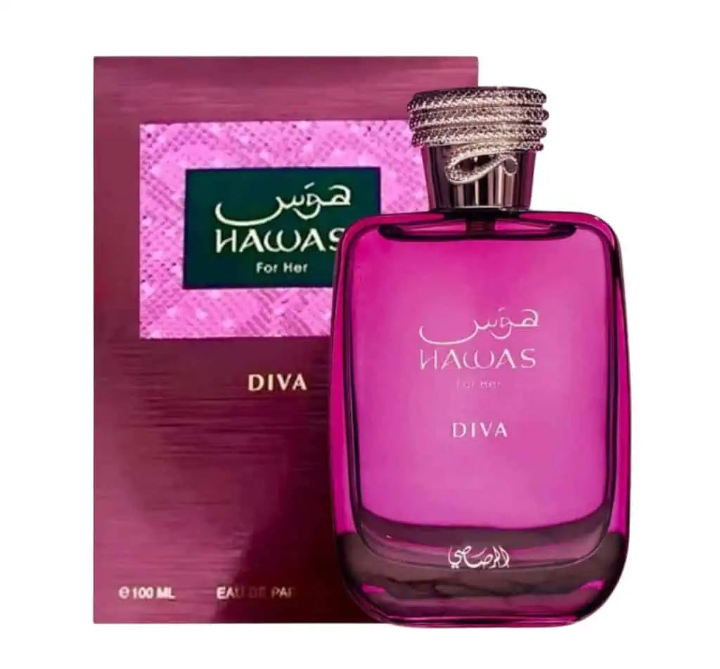 HAWAS FOR HER DIVA Rasasi perfume Mujer 100ml