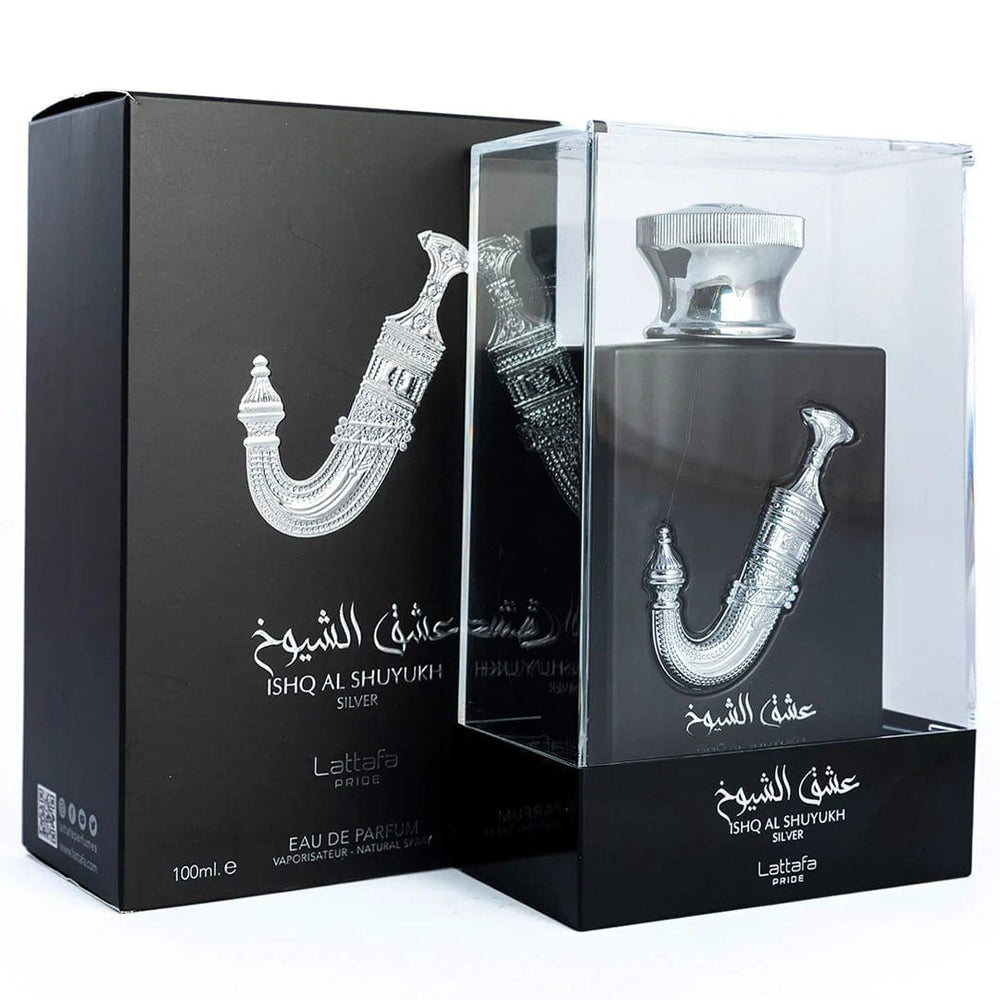Lattafa Ishq Al Shuyukh Silver Perfume Unisex 100ml - notas olfativas y fragancia