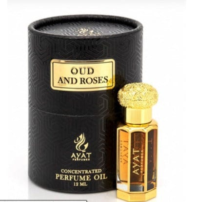 Óleo perfumado OUD E ROSES Ayat 12ml