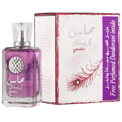 Lattafa Mahasin Crystal Violet Perfume Mujer 100ml Eau de Parfum spray comprar online