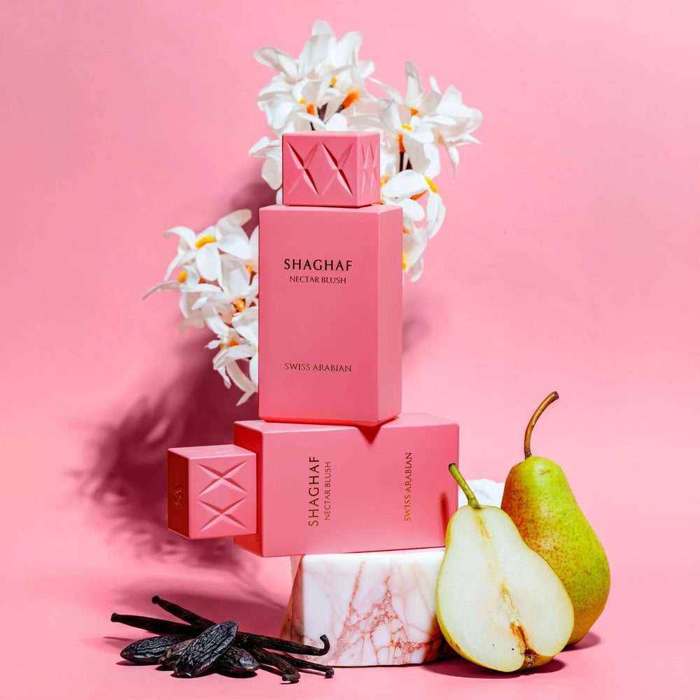 Swiss Arabian Shaghaf Nectar Blush Perfume Unisex 75ml - notas olfativas y fragancia