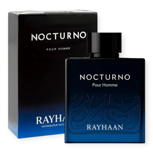 Rayhaan Nocturno Perfume Hombre 100ml caja embalaje original