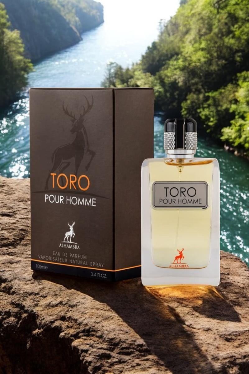 Maison Alhambra Toro Pour Homme Perfume Hombre 100ml caja embalaje original