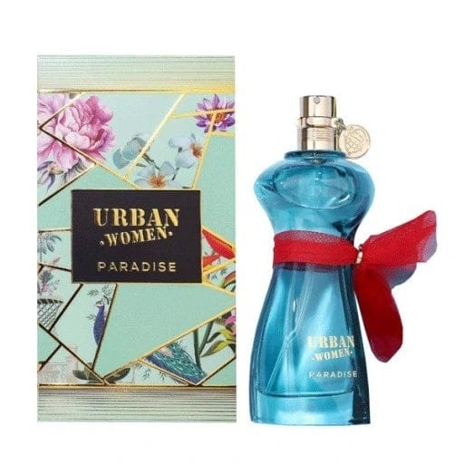 Fragance World Urban Woman Paradise Perfume Hombre 90ml caja embalaje original
