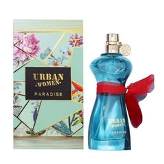 Fragance World Urban Woman Paradise Perfume Hombre 90ml caja embalaje original