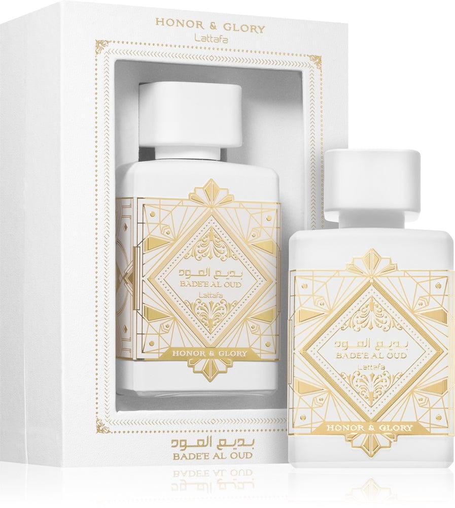 Lattafa Badee Al Oud Honor & Glory Perfume Unisex 100ml caja embalaje original