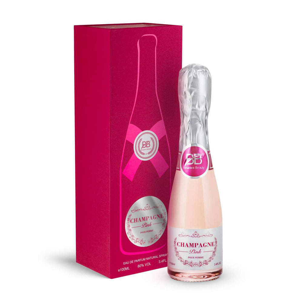 Bharara Champagne Pink Perfume Mujer 100ml caja embalaje original