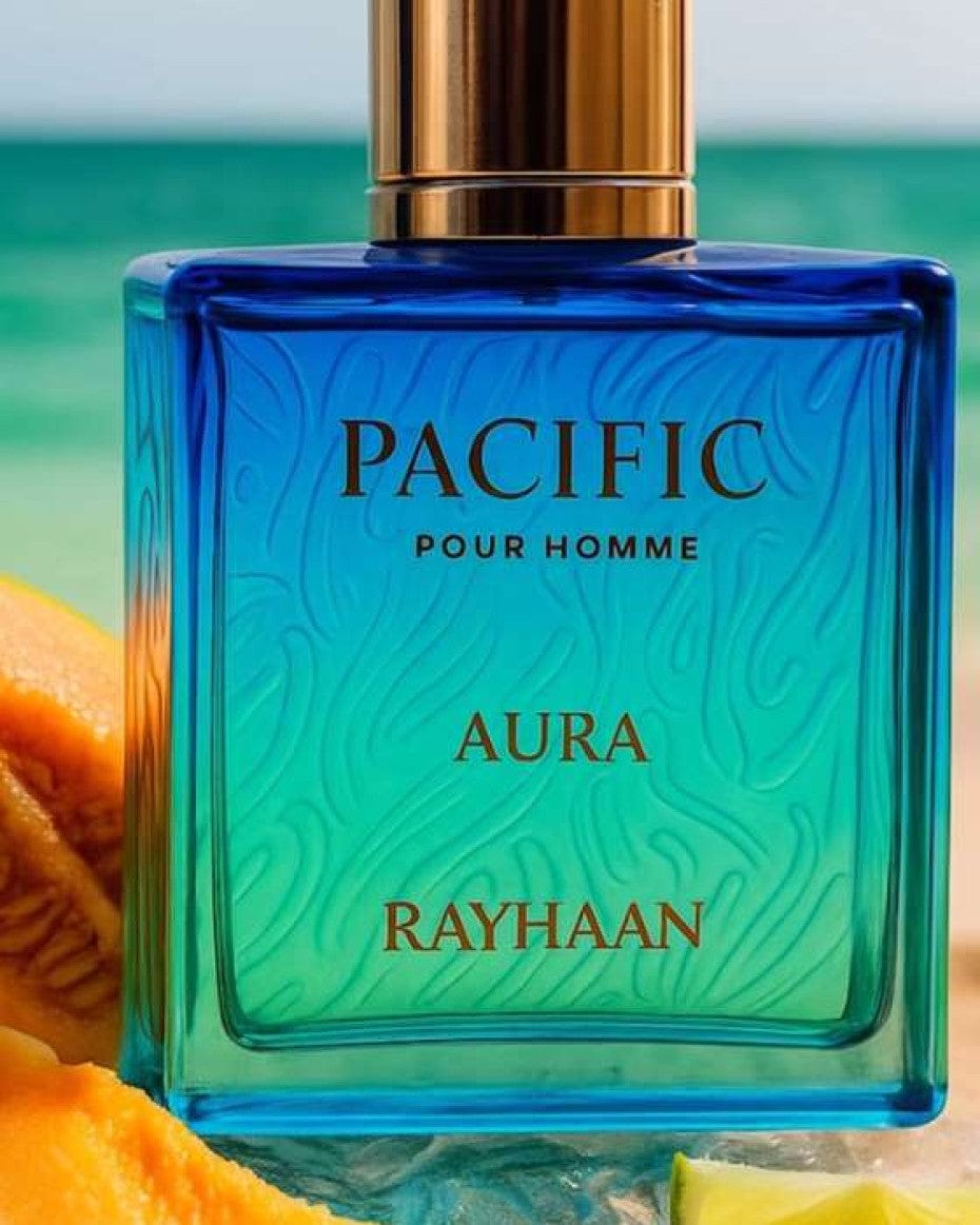 Rayhaan Pacific Aura Perfume Hombre 100ml - notas olfativas y fragancia
