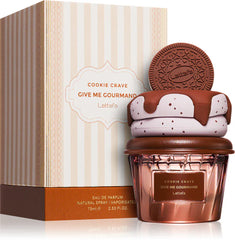 Lattafa Cookie Crave Perfume Mujer 75ml caja embalaje original