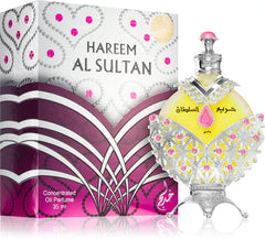 Khadlaj Hareem Al Sultan Silver Aceite Perfumado Perfume 35ml caja embalaje original