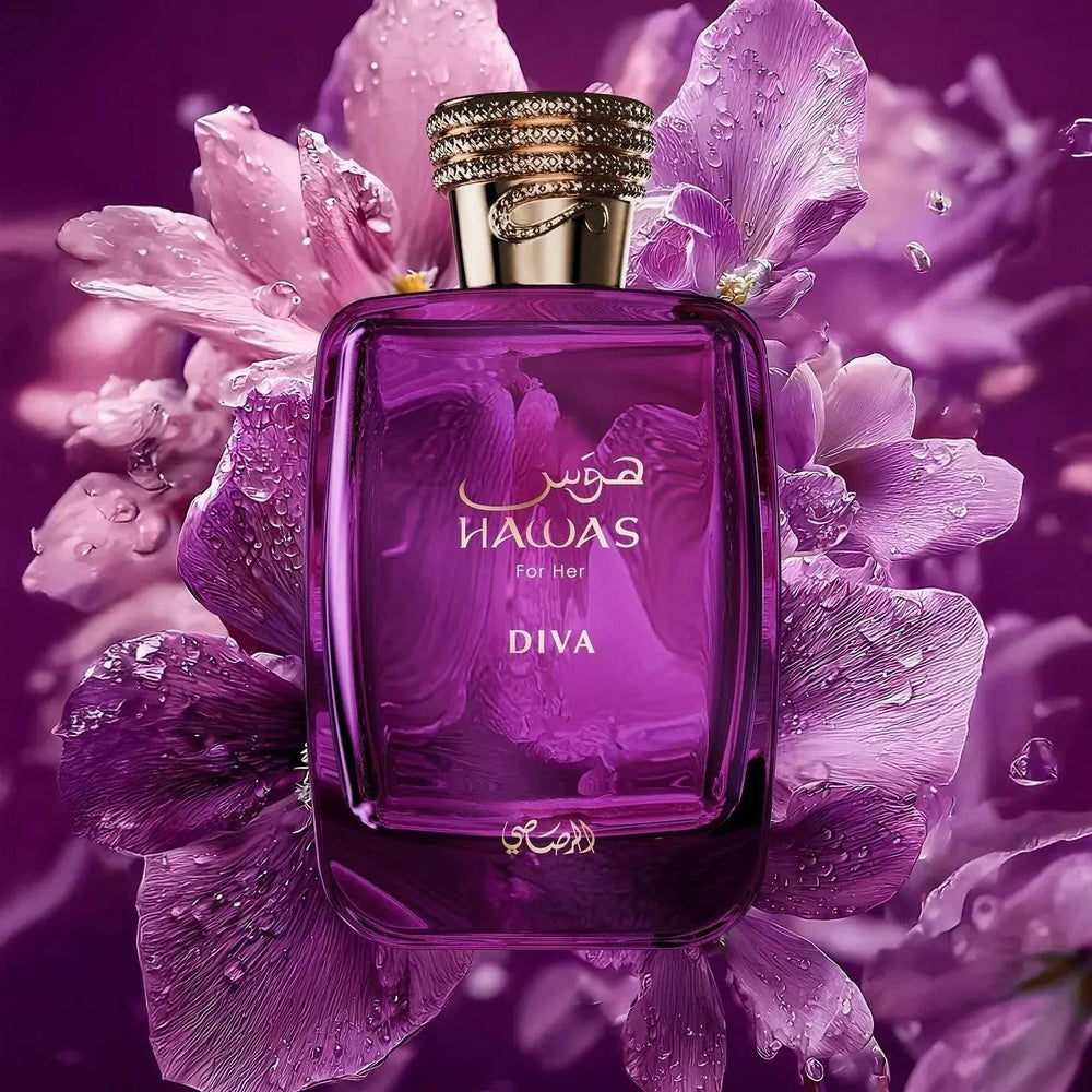 Rasasi Hawas For Her Diva Perfume Mujer 100ml - notas olfativas y fragancia