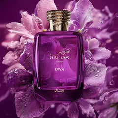 Rasasi Hawas For Her Diva Perfume Mujer 100ml - notas olfativas y fragancia