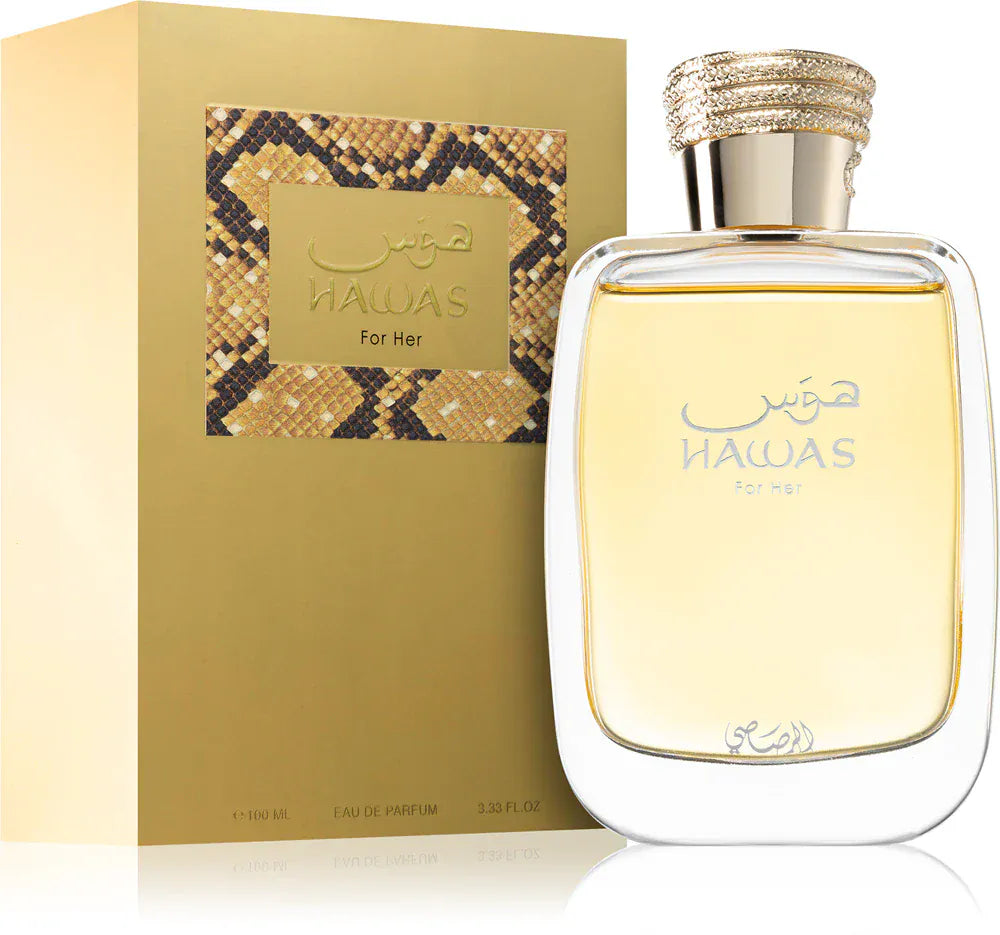 HAWAS FOR HER Rasasi perfume MUJER 100ml