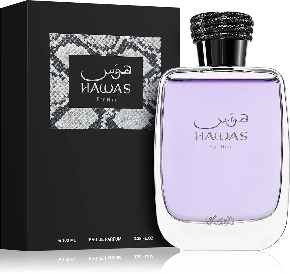 HAWAS FOR HIM Rasasi perfume HOMBRE 100ml