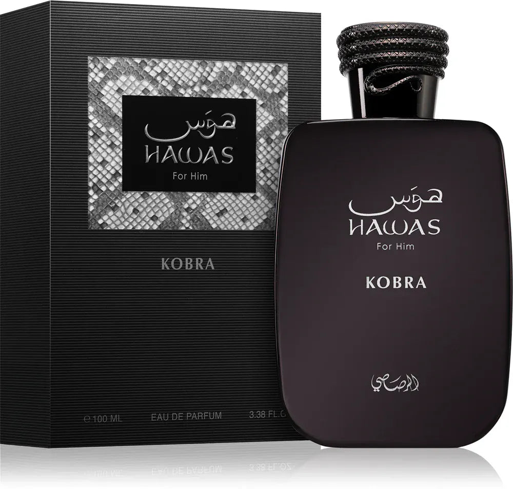 HAWAS KOBRA Rasasi perfume Hombre 100ml