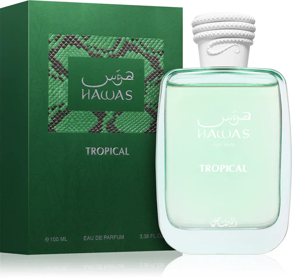 HAWAS TROPICAL Rasasi perfume HOMBRE 100ml