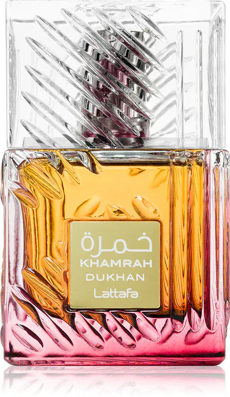 Lattafa Khamrah Dukhan Perfume Unisex 100ml frasco original