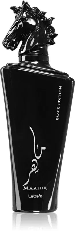 MAAHIR BLACK EDITION Lattafa perfume para hombre 100ml