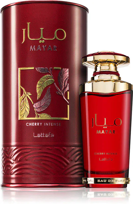 Lattafa Mayar Cherry Intense Perfume Unisex 100ml caja embalaje original